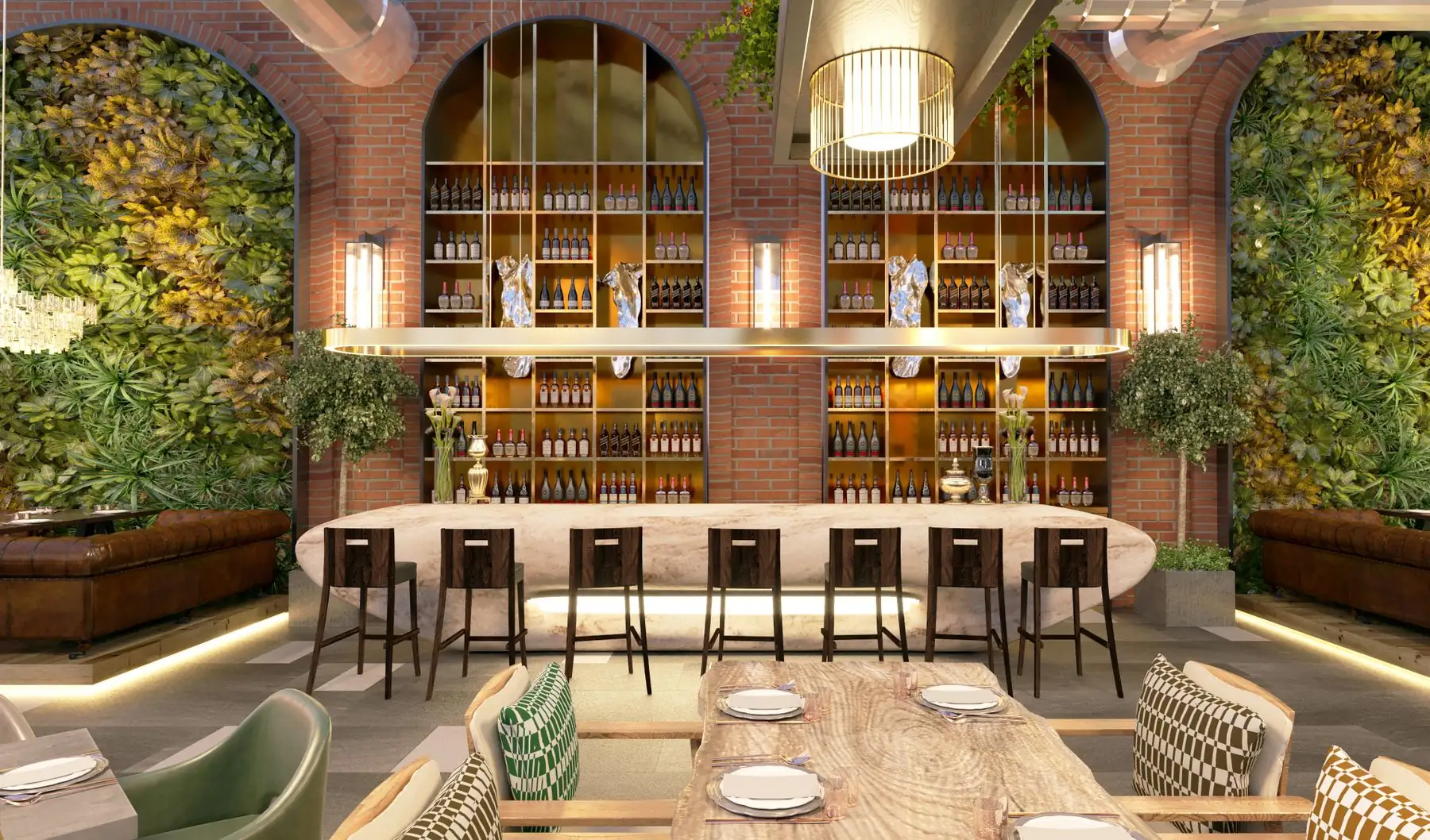 From relaxed mornings to evening dining